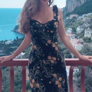 Butterfly Floral Reformation Dress Size 0